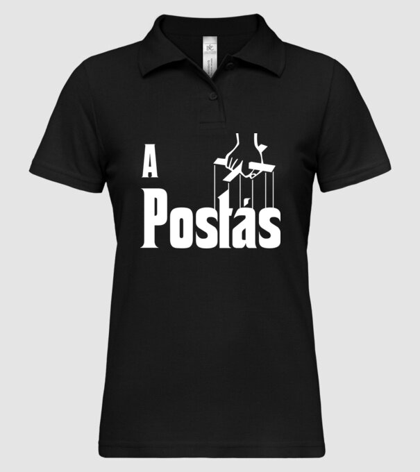  minta fekete pólón