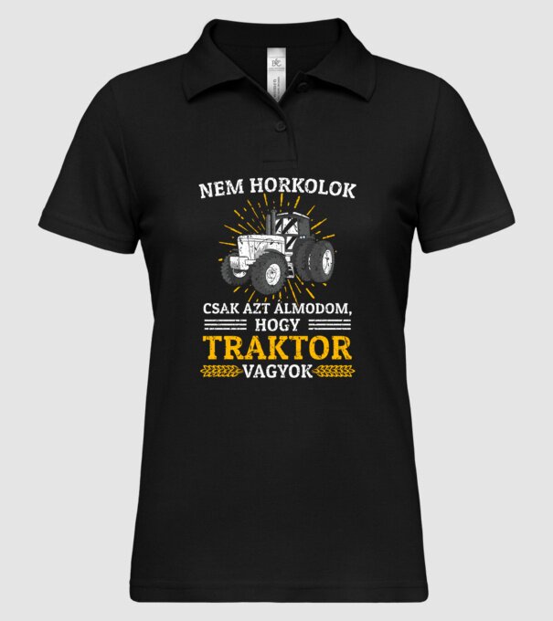  minta fekete pólón