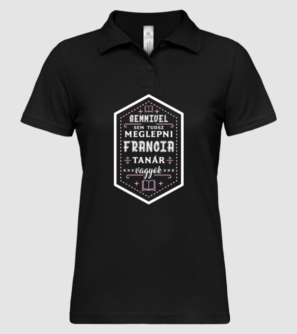  minta fekete pólón