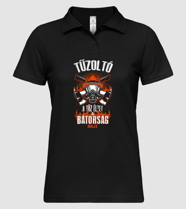  minta fekete pólón
