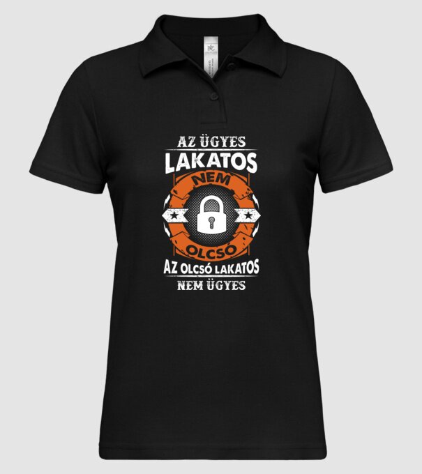  minta fekete pólón