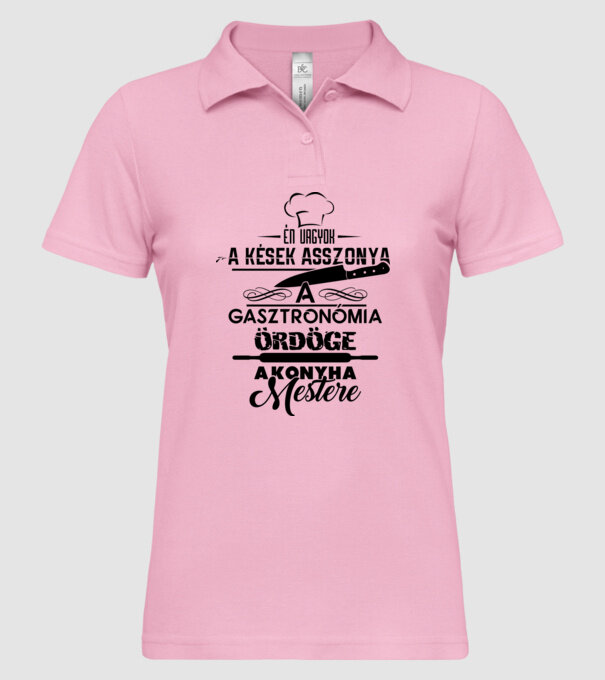  minta világos rózsaszín pólón