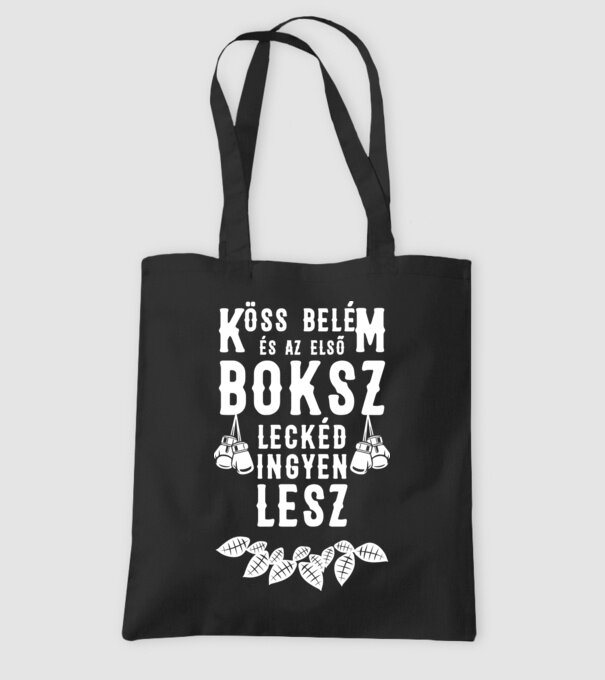  minta fekete pólón