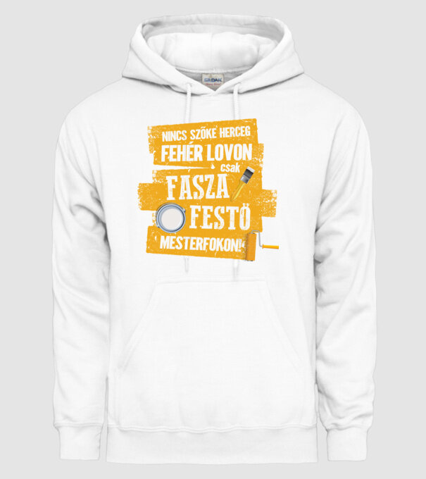  minta fehér pólón