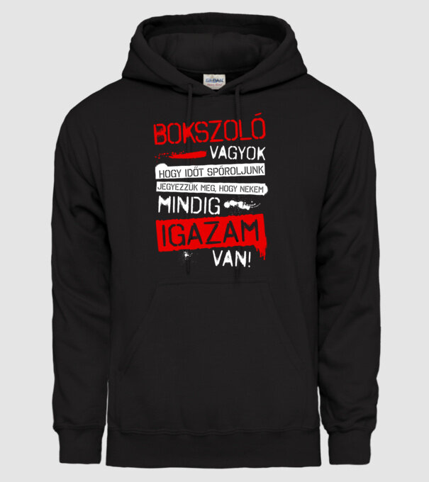  minta fekete pólón