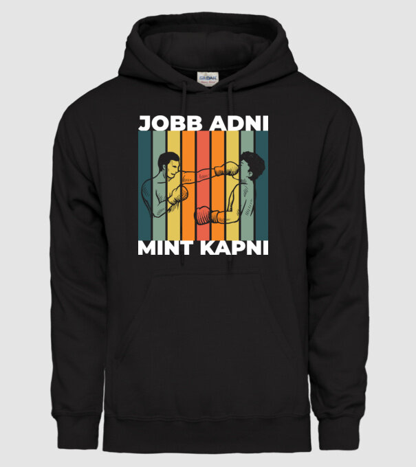  minta fekete pólón