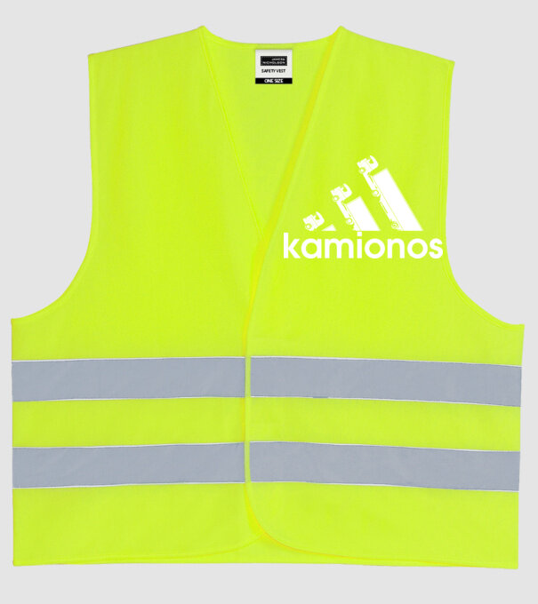  minta neonsárga pólón
