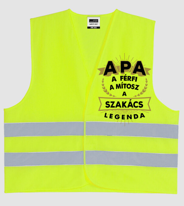  minta neonsárga pólón