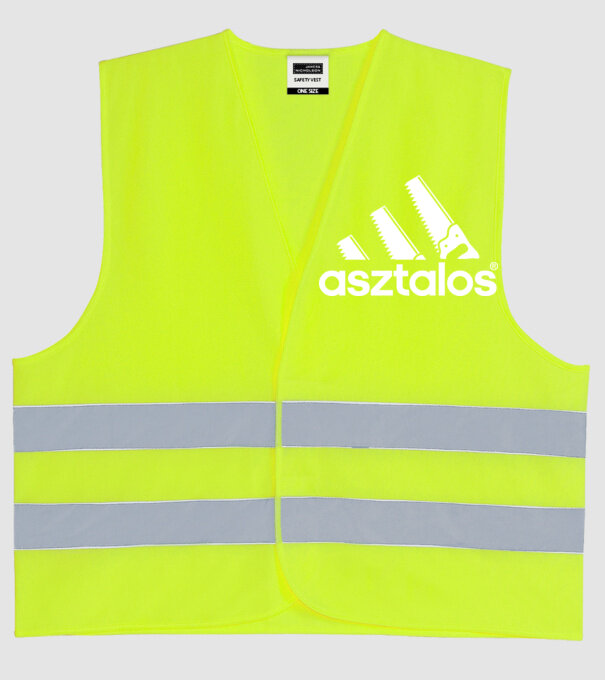  minta neonsárga pólón