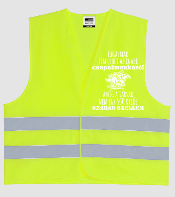  minta neonsárga pólón