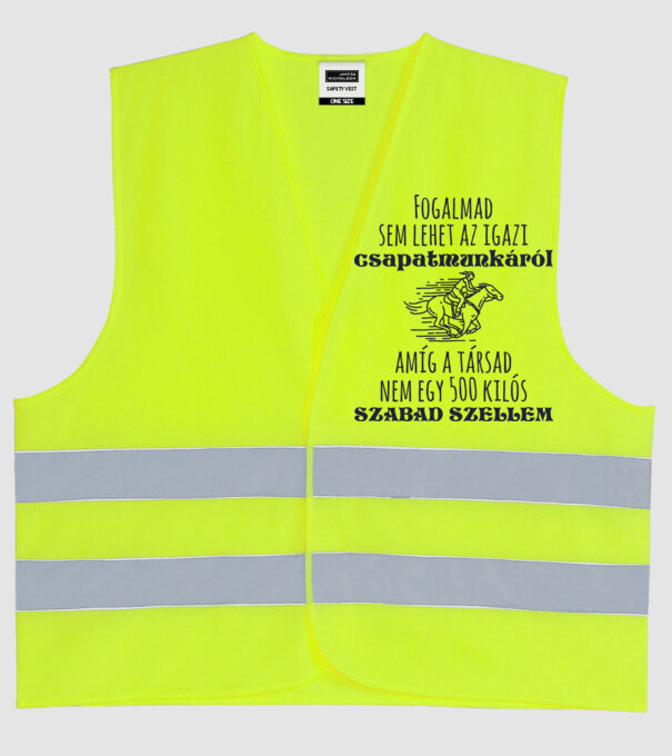  minta neonsárga pólón