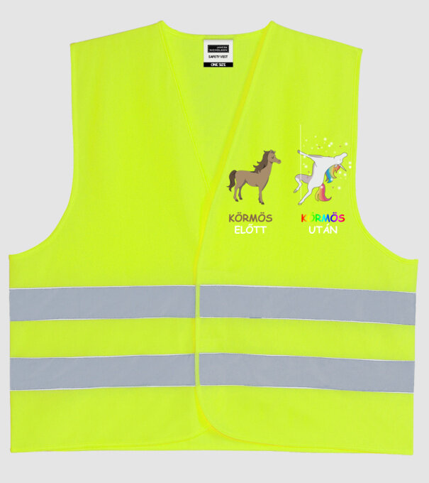  minta neonsárga pólón