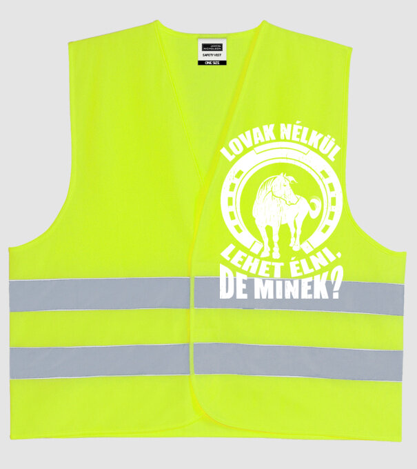  minta neonsárga pólón