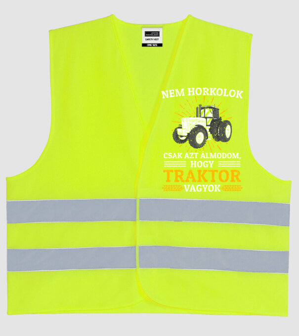  minta neonsárga pólón