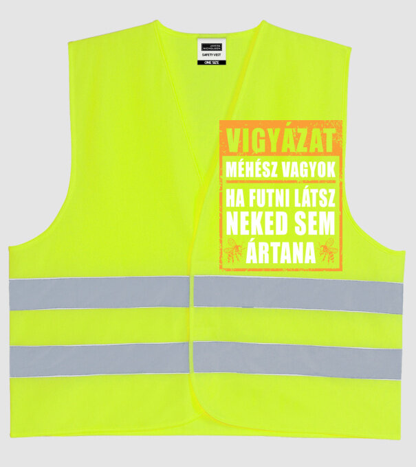  minta neonsárga pólón