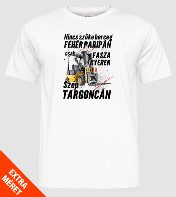  minta fehér pólón