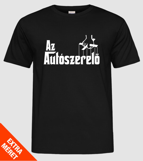  minta fekete pólón