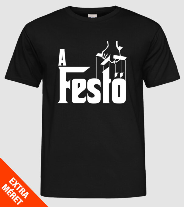  minta fekete pólón