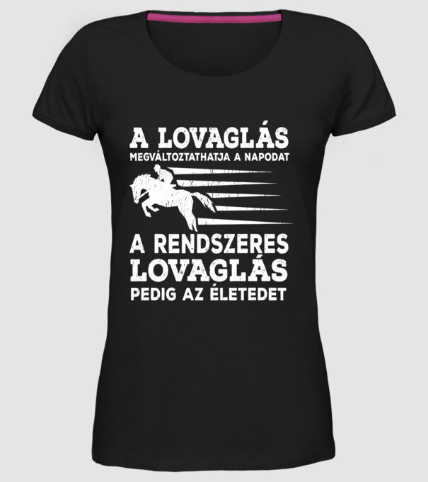  minta fekete pólón