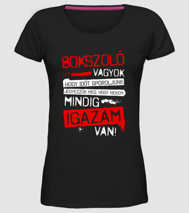  minta fekete pólón