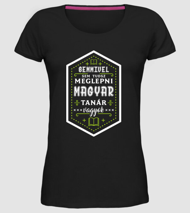  minta fekete pólón