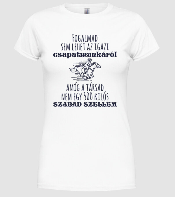  minta fehér pólón