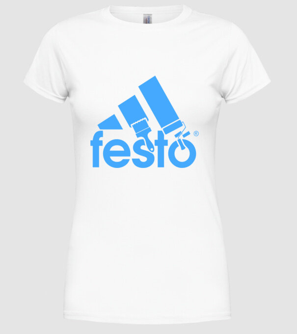  minta fehér pólón