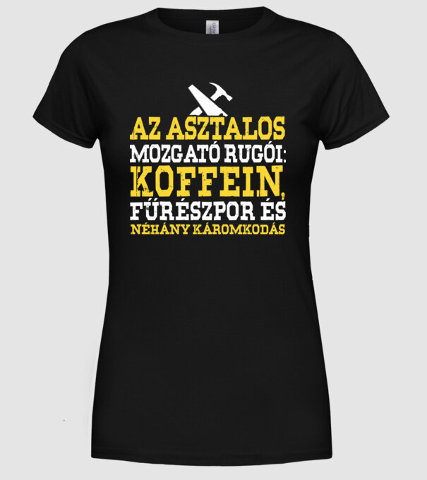  minta fekete pólón