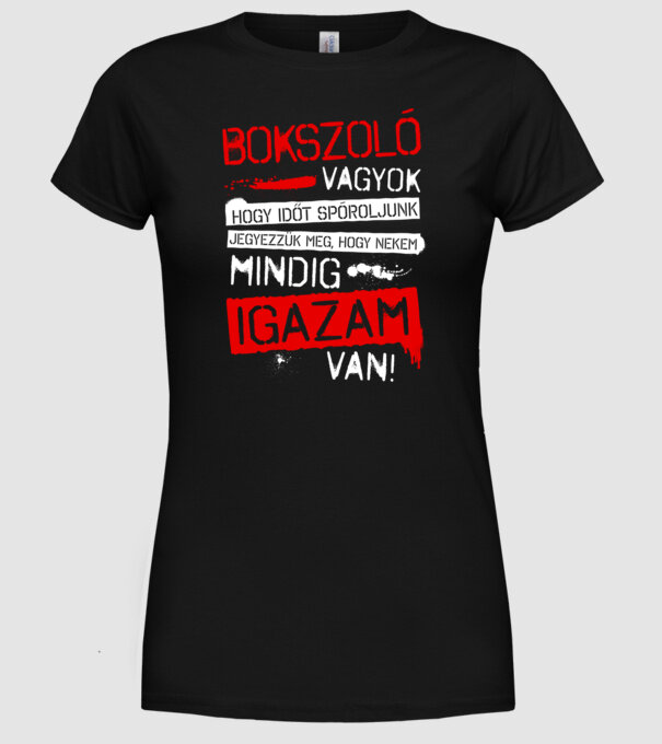  minta fekete pólón