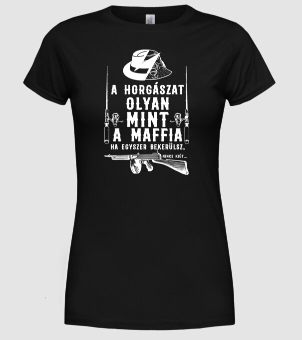  minta fekete pólón