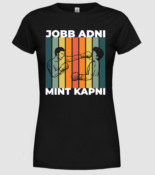  minta fekete pólón