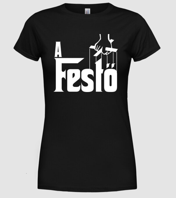  minta fekete pólón