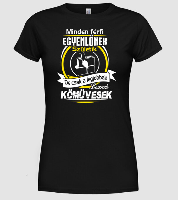  minta fekete pólón
