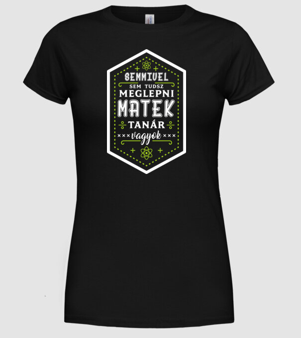  minta fekete pólón