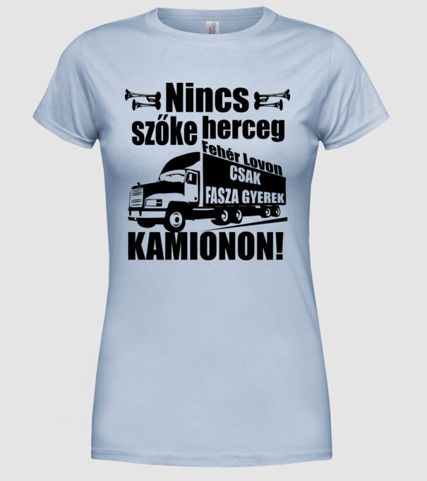  minta világoskék pólón