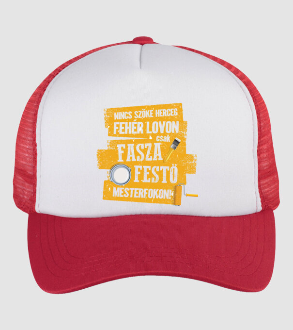  minta fehér/piros pólón