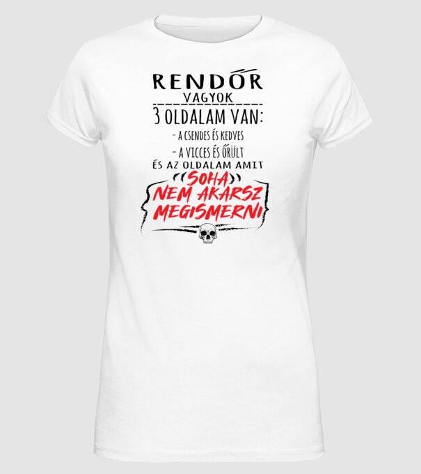  minta fehér pólón