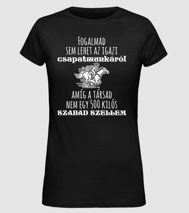  minta fekete pólón