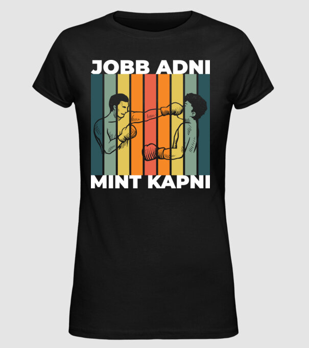  minta fekete pólón