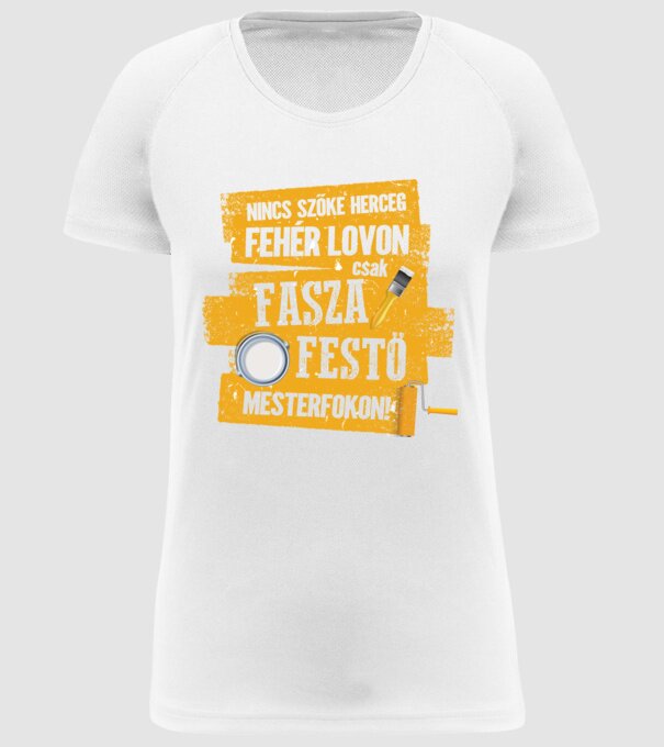  minta fehér pólón