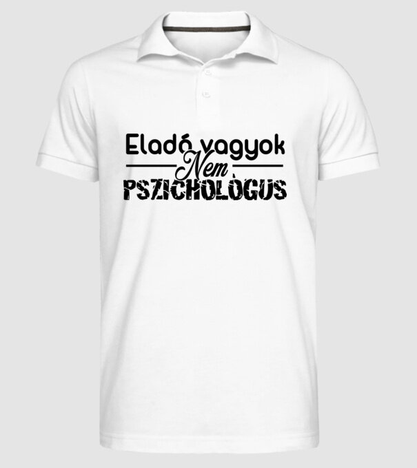  minta fehér pólón