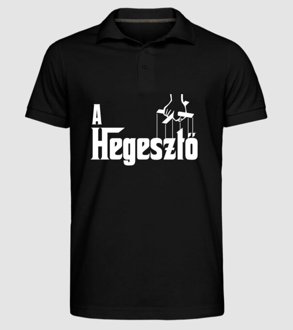  minta fekete pólón