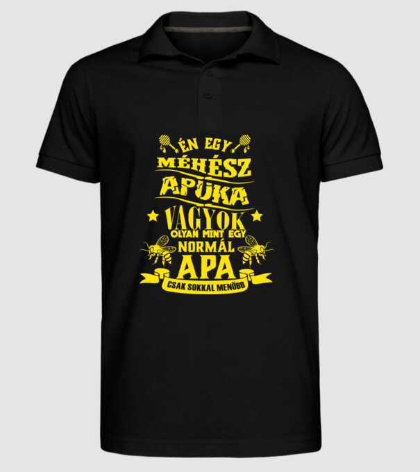  minta fekete pólón