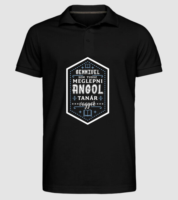  minta fekete pólón