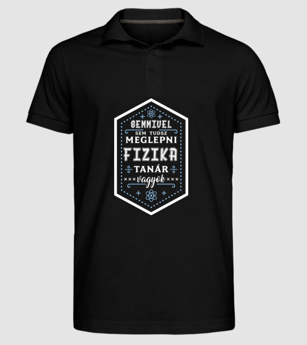  minta fekete pólón