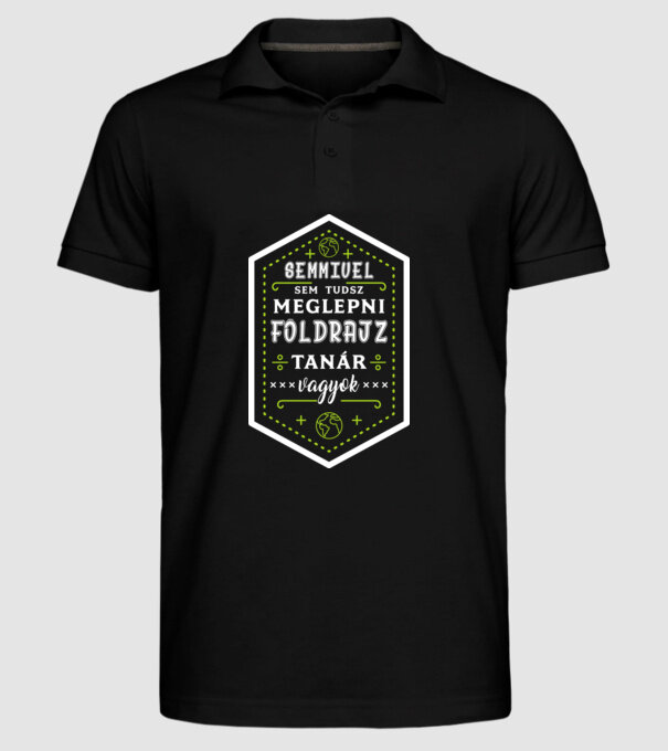  minta fekete pólón