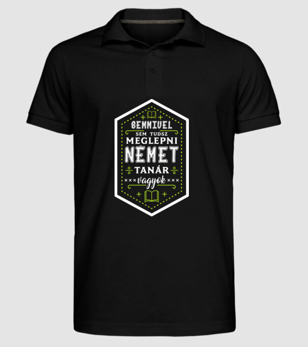  minta fekete pólón