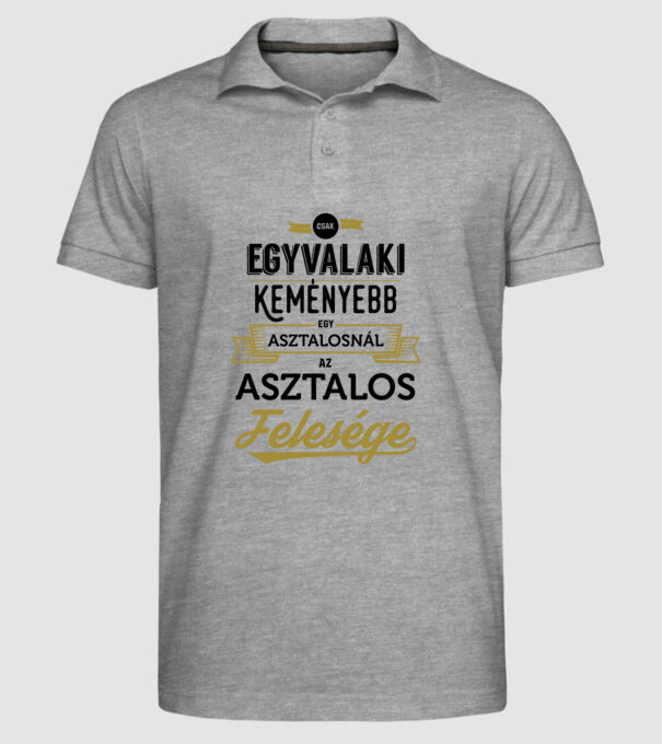  minta szürke pólón