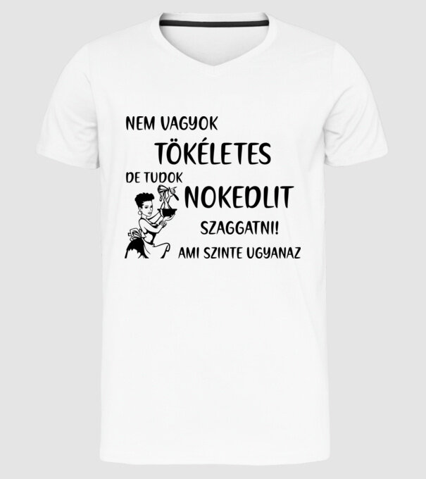 minta fehér pólón