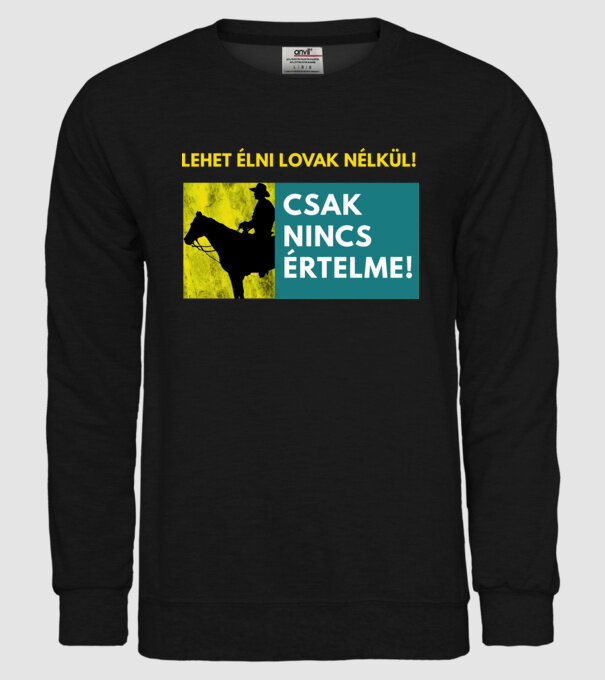  minta fekete pólón